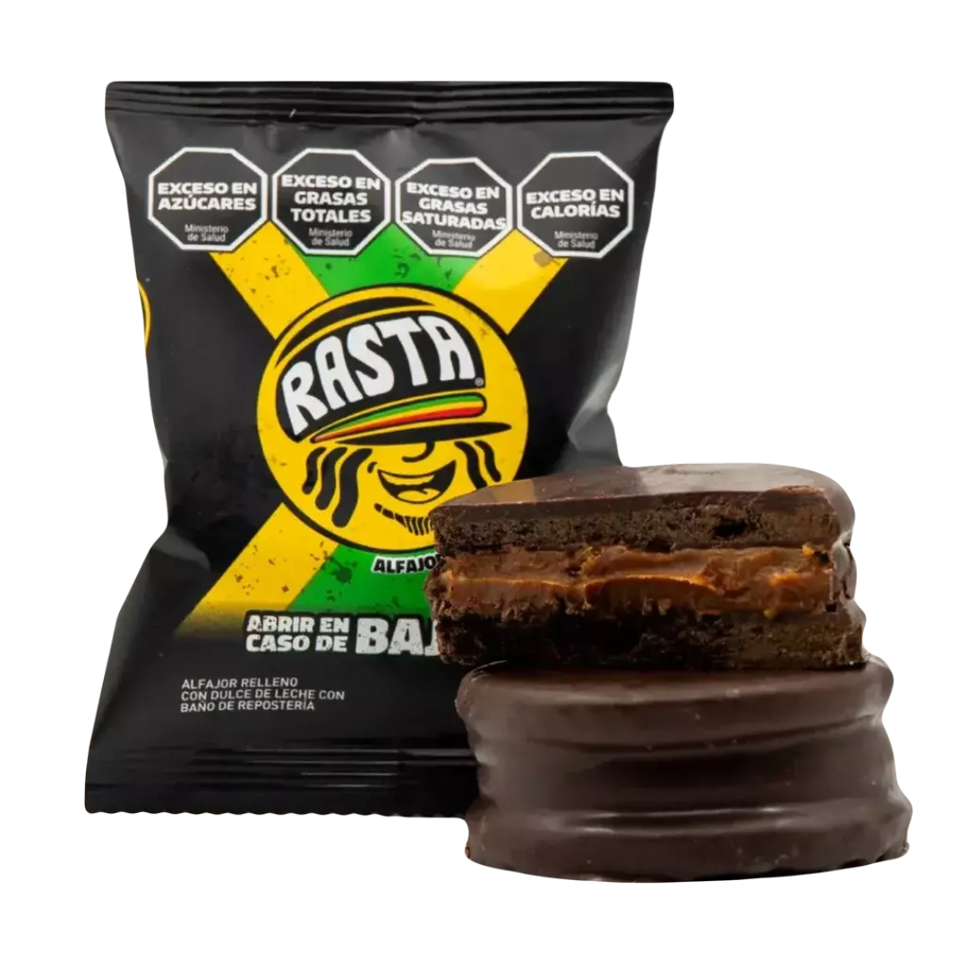 ALFAJOR RASTA NEGRO 70GR