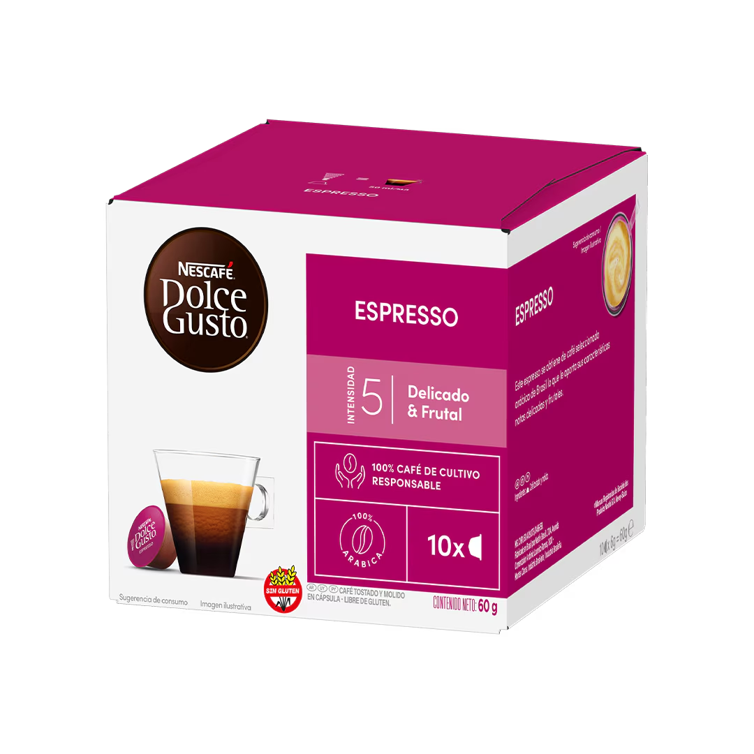 CAPS. DOLCE GUSTO ESPRESSO 10U